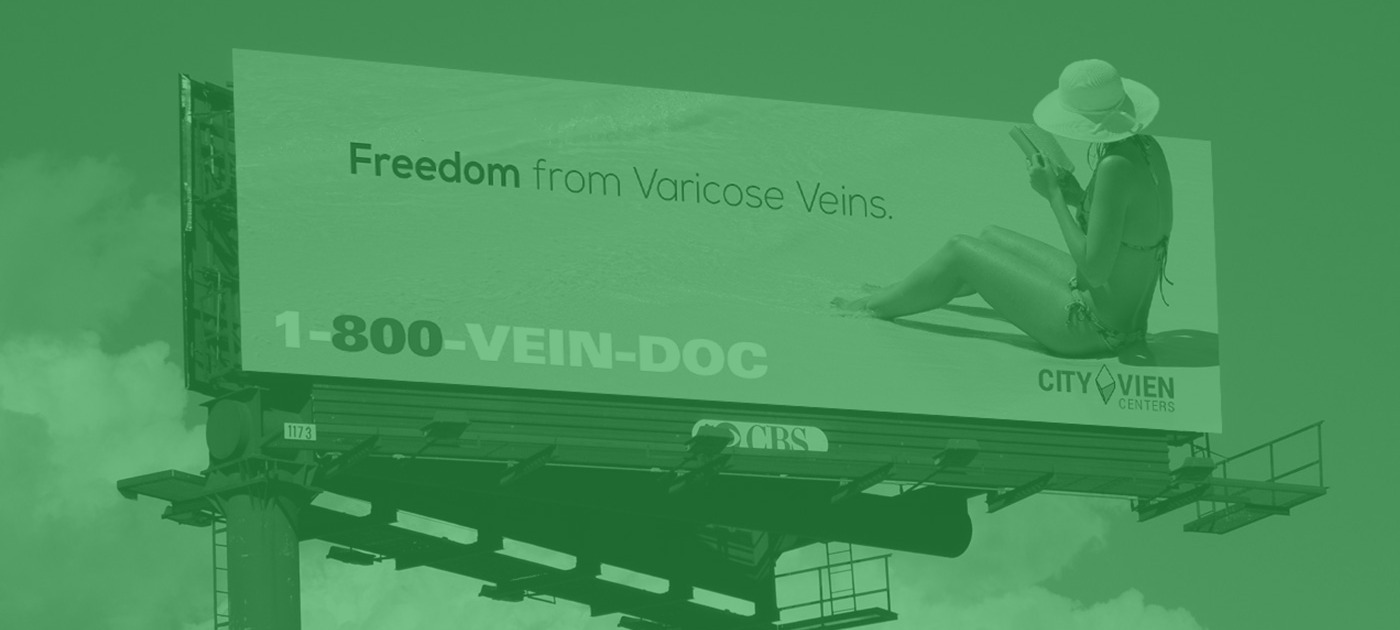 800-VEIN-DOC Billboard